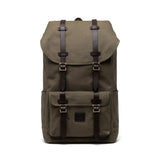 Mochila Herschel Little America Ivy Green - Heavyweight Canvas