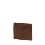 Carteira Herschel Charlie Vegan Leather RFID Saddle Brown