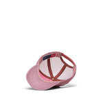 Chapéu Herschel Baby Whaler Mesh Ash Rose/White - 6-18 meses