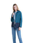 Casaco Herschel Mulher Voyage Deep Teal/Peacoat