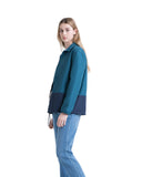 Casaco Herschel Mulher Voyage Deep Teal/Peacoat