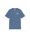 Herschel Homem Tee Classic Logo Blue Mirage/White
