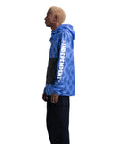 Anorak Herschel Homem Windbreaker Hip Pack Multi Cross Amparo Blue - Independent