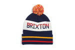 Brixton Fairmont Pom Beanie Navy