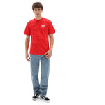 T-Shirt Vans MN Holder ST Classic High Risk Red/White