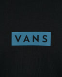 T-Shirt Vans MN Easy Box Black-Blue Coral