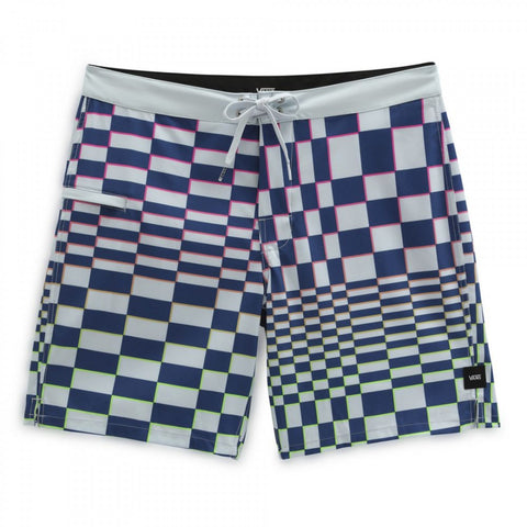 Calções Vans Skewed Checkerboard Ballad Blue