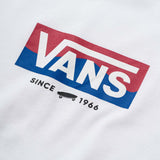 T-Shirt Vans BY EASY LOGO SS BOYS WHITE