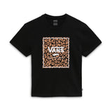 T-Shirt Vans GR Leopard Print Box Black - Kids