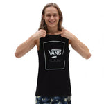 T-Shirt Vans MN Print Box Tank Black/ballad Blue