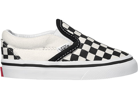Vans Classic Slip-On black and white checker/white - Kids